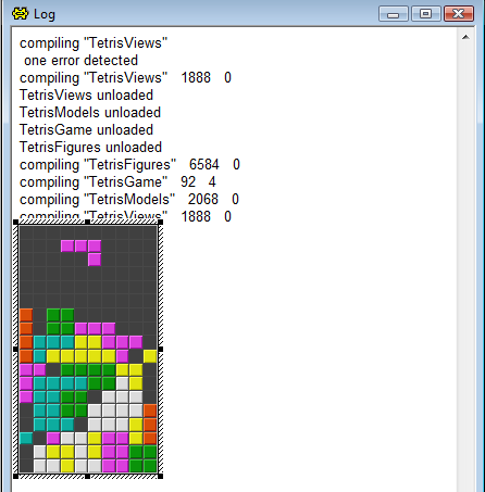  already working Tetris